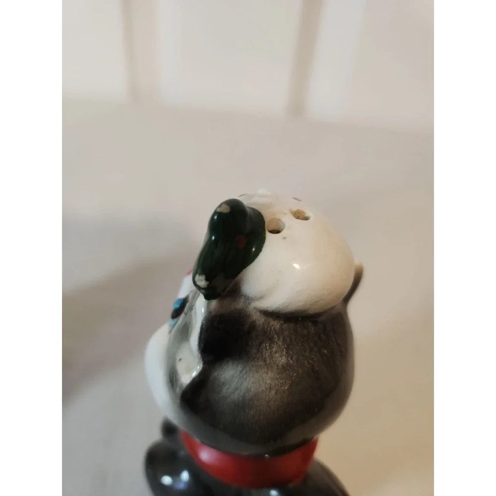 Chipmunk Dressed for Winter Salt and Pepper Shakers